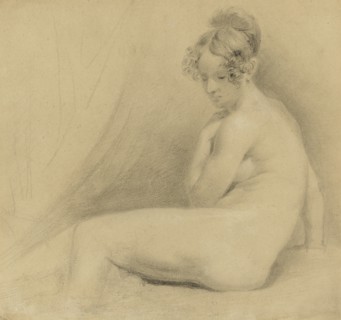 Academy Study, c1820. Creator: John Constable.