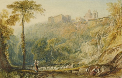 View Of La Riccia (Ariccia), 1817. Creator: JMW Turner.