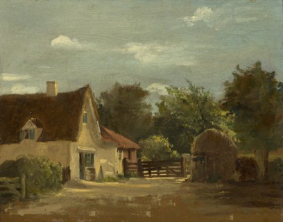 Cottage, c1850. Creator: Lionel Constable.