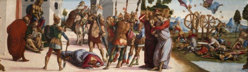 The Martyrdom Of Saint Catherine Of Alexandria, c1490. Creator: Luca Signorelli.