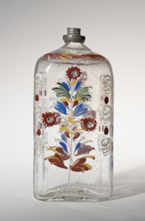 Cordial Bottle, c1775-1810. Creator: Unknown.