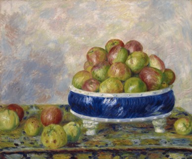 Apples In A Dish, 1883. Creator: Pierre-Auguste Renoir.