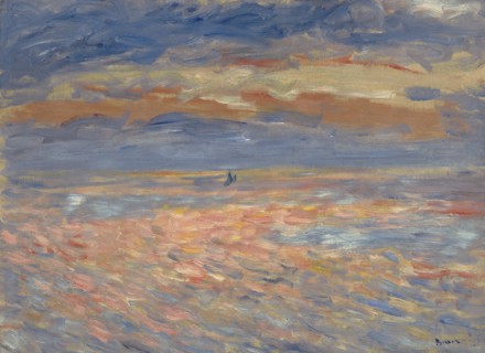 Sunset, 1879 OR 1881. Creator: Pierre-Auguste Renoir.