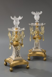 Pair Of Candlesticks, c1775-80. Creator: James Giles.