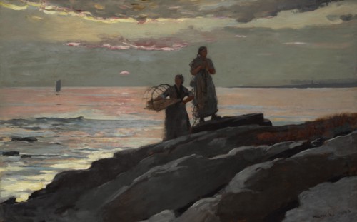 Saco Bay, 1896. Creator: Winslow Homer.
