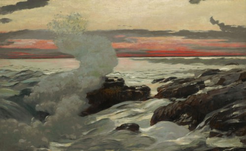 West Point, Prout's Neck, 1900. Creator: Winslow Homer.