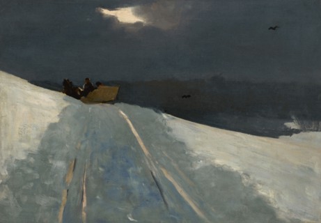 Sleigh Ride, c1890-95. Creator: Winslow Homer.