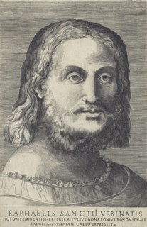Portrait of Raphael, (c1518). Creator: Giulio Bonasone.