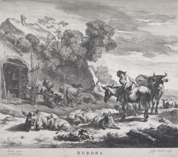 Times of Day/ Aurora, 1660. Creator: Jan de Visscher.