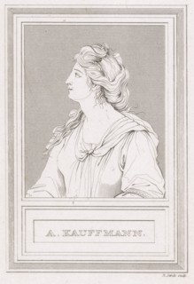 Self portrait, 1811. Creator: Angelica Kauffman.