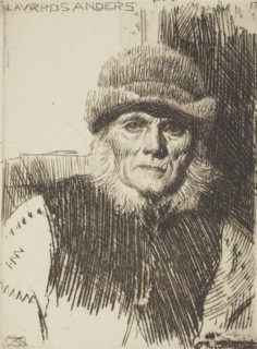 Dalecarlian peasant (Lavards Anders), 1919. Creator: Anders Leonard Zorn.
