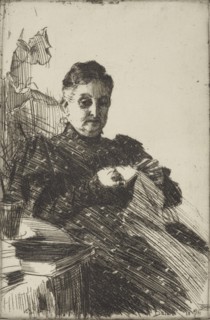 Mrs Lamm, 1894. Creator: Anders Leonard Zorn.