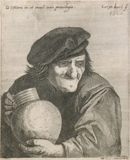 No title. (Peasant holding jar.), 1635-1668. Creator: Quirin Boel.