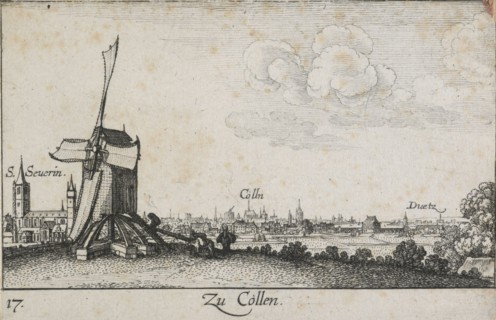 Amoenissimæ aliquot locorum ... effigies. Plate 17.  Zu Cöllen, 1635. Creator: Wenceslaus Hollar.