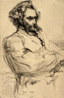 Drouet, 1859. Creator: James Abbott McNeill Whistler.