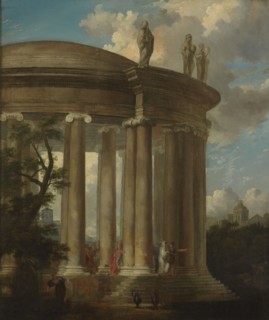 The Temple of Diana, c.1740. Creator: Giovanni Paolo Panini.
