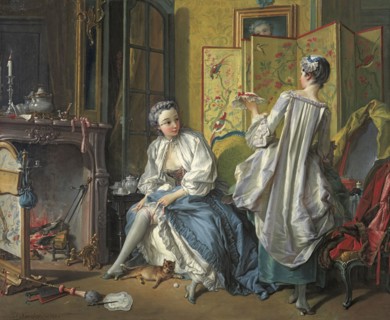 La Toilette, 1742. Creator: Francois Boucher.