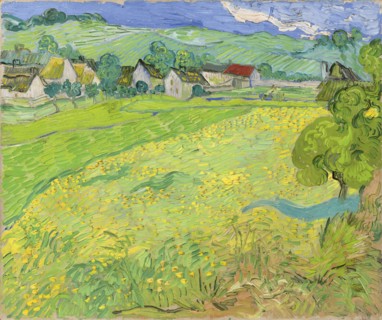 Les Vessenots in Auvers, 1890. Creator: Vincent van Gogh.
