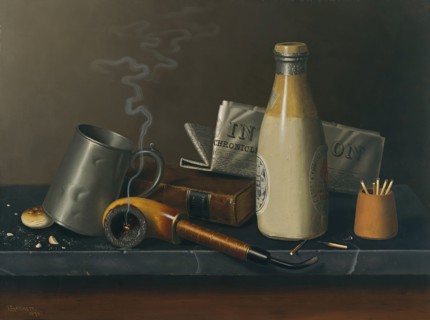 Materials for a Leisure Hour, 1879. Creator: William Michael Harnett.