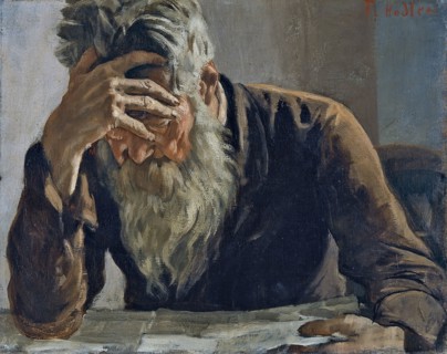 The Reader, 1885. Creator: Ferdinand Hodler.