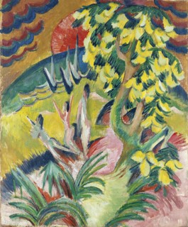 Curving Bay, 1914. Creator: Ernst Kirchner.