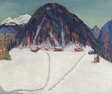 The Junkerboden under Snow, 1936. Creator: Ernst Kirchner.