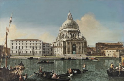 The Grand Canal with Santa Maria della Salute, 1738. Creator: Michele Marieschi.