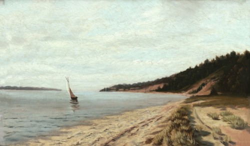 Afternoon Sailing, 1890. Creator: John Frederick Peto.