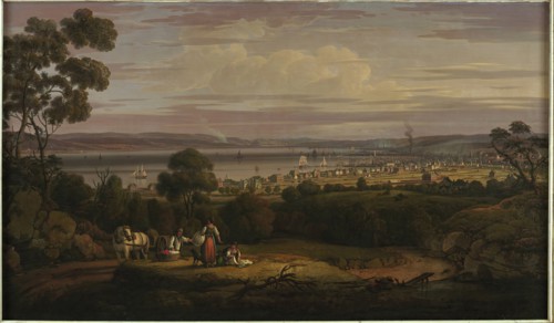 View of Greenock, Scotland, 1816. Creator: Robert Salmon.