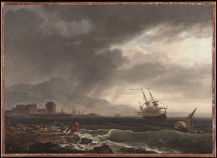 A Stormy Sea, 1748. Creator: Claude-Joseph Vernet.