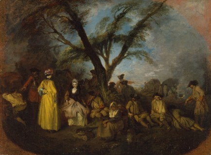 The Rest, 1709. Creator: Jean-Antoine Watteau.