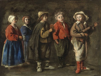 The Young Musicians, 1640. Creator: Antoine Le Nain.