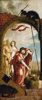Christ in Limbo, 1520. Creator: Anon.