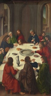 The Last Supper, 1485. Creator: Master of the Virgo inter Virgines.