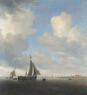View of Alkmaar, 1650. Creator: Salomon Ruysdael.