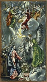 The Annunciation, 1596. Creator: El Greco.