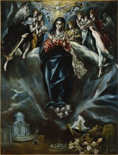 The Immaculate Conception, 1608. Creators: El Greco, Jorge Manuel Theotocopuli.
