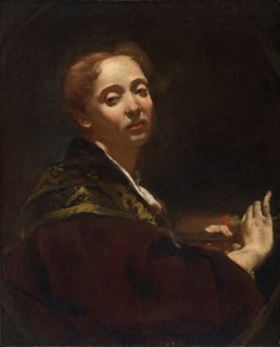 Portrait of Giulia Lama, 1715. Creator: Giovanni Battista Piazzetta.