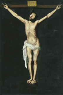 Christ on the Cross, 1630. Creator: Francisco de Zurbaran.