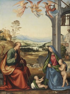 The Holy Family with the Infant Saint John the Baptist, 1506. Creator: Fra Bartolomeo.