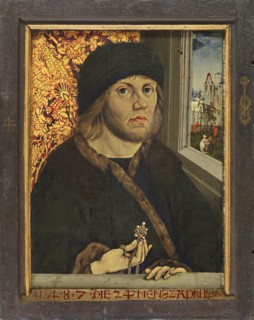 Portrait of Johann von Rückingen (?) (recto), 1487. Creator: Wolfgang Beurer.