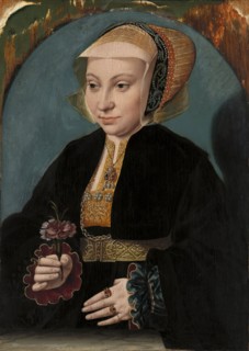 Portrait of a Woman, 1538. Creator: Bartholomaeus Bruyn the Elder.