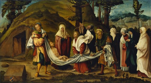 Christ's body carried to the Tomb, 1520. Creator: Hans Burgkmair, the Elder.