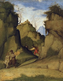 Pan and Syrinx, 1510. Creator: Giovanni Agostino da Lodi.