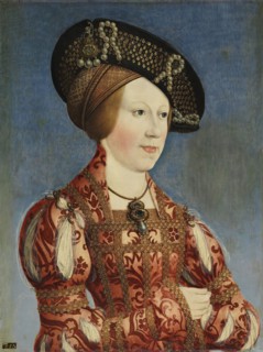 Portrait of Anne of Hungary and Bohemia, 1519. Creator: Hans Maler.