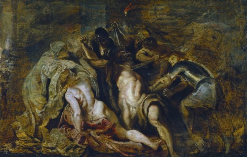 The Blinding of Samson, 1609. Creator: Peter Paul Rubens.