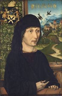 Portrait of Levinus Memminger, 1485. Creator: Michael Wolgemut.