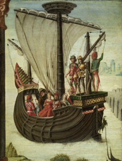 The Argonauts Leaving Colchis, 1480. Creator: Ercole de' Roberti.