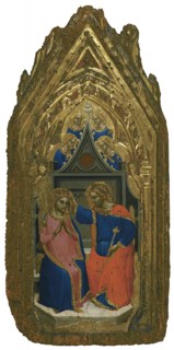 The Coronation of the Virgin with four Angels, 1380. Creator: Giambologna.