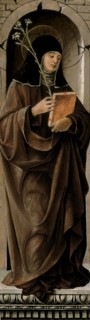 Saint Claire, 1470. Creator: Francesco del Cossa.